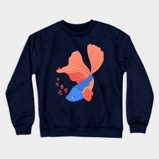Colorful Koi Fish Beautiful Crewneck Sweatshirt